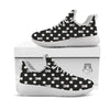 Rabbit Polka Dot Print Pattern White Athletic Shoes-grizzshop