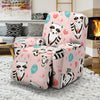 Raccoon Pattern Print Recliner Cover-grizzshop