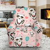 Raccoon Pattern Print Recliner Cover-grizzshop