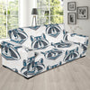 Raccoon Print Pattern Sofa Covers-grizzshop