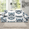 Raccoon Print Pattern Sofa Covers-grizzshop