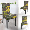 Radiation Mask Pattern Print Chair Cover-grizzshop