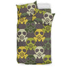 Radiation Mask Pattern Print Duvet Cover Bedding Set-grizzshop