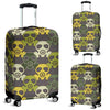 Radiation Mask Pattern Print Luggage Cover Protector-grizzshop