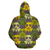 Radiation Mask Pattern Print Men Women Pullover Hoodie-grizzshop