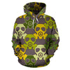 Radiation Mask Pattern Print Men Women Pullover Hoodie-grizzshop