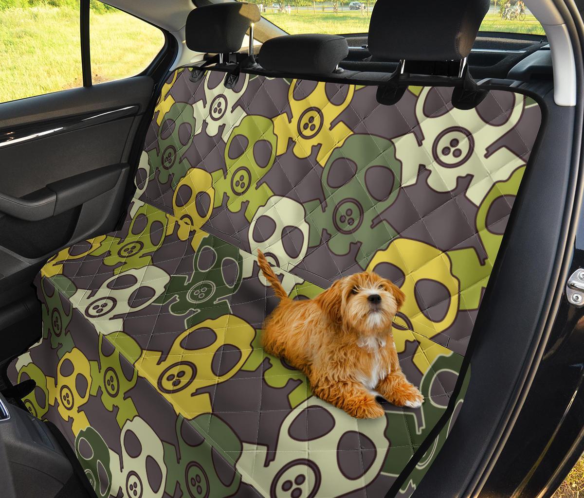 Radiation Mask Pattern Print Pet Car Seat Cover-grizzshop