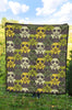 Radiation Mask Pattern Print Quilt-grizzshop