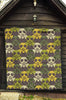 Radiation Mask Pattern Print Quilt-grizzshop