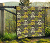 Radiation Mask Pattern Print Quilt-grizzshop