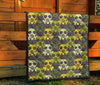 Radiation Mask Pattern Print Quilt-grizzshop