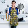 Radiation Mask Pattern Print Women's Apron-grizzshop