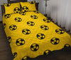 Radiation Pattern Print Bed Set Quilt-grizzshop