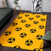 Radiation Pattern Print Floor Mat-grizzshop