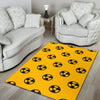 Radiation Pattern Print Floor Mat-grizzshop