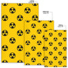 Radiation Pattern Print Floor Mat-grizzshop