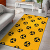 Radiation Pattern Print Floor Mat-grizzshop