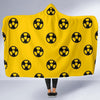 Radiation Pattern Print Hooded Blanket-grizzshop