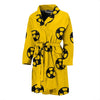 Radiation Pattern Print Men Long Robe-grizzshop