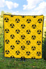 Radiation Pattern Print Quilt-grizzshop