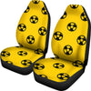 Radiation Pattern Print Universal Fit Car Seat Covers-grizzshop