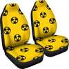 Radiation Pattern Print Universal Fit Car Seat Covers-grizzshop