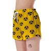 Radiation Pattern Print Women's Shorts-grizzshop