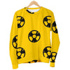 Radiation Pattern Print Women's Sweatshirt-grizzshop