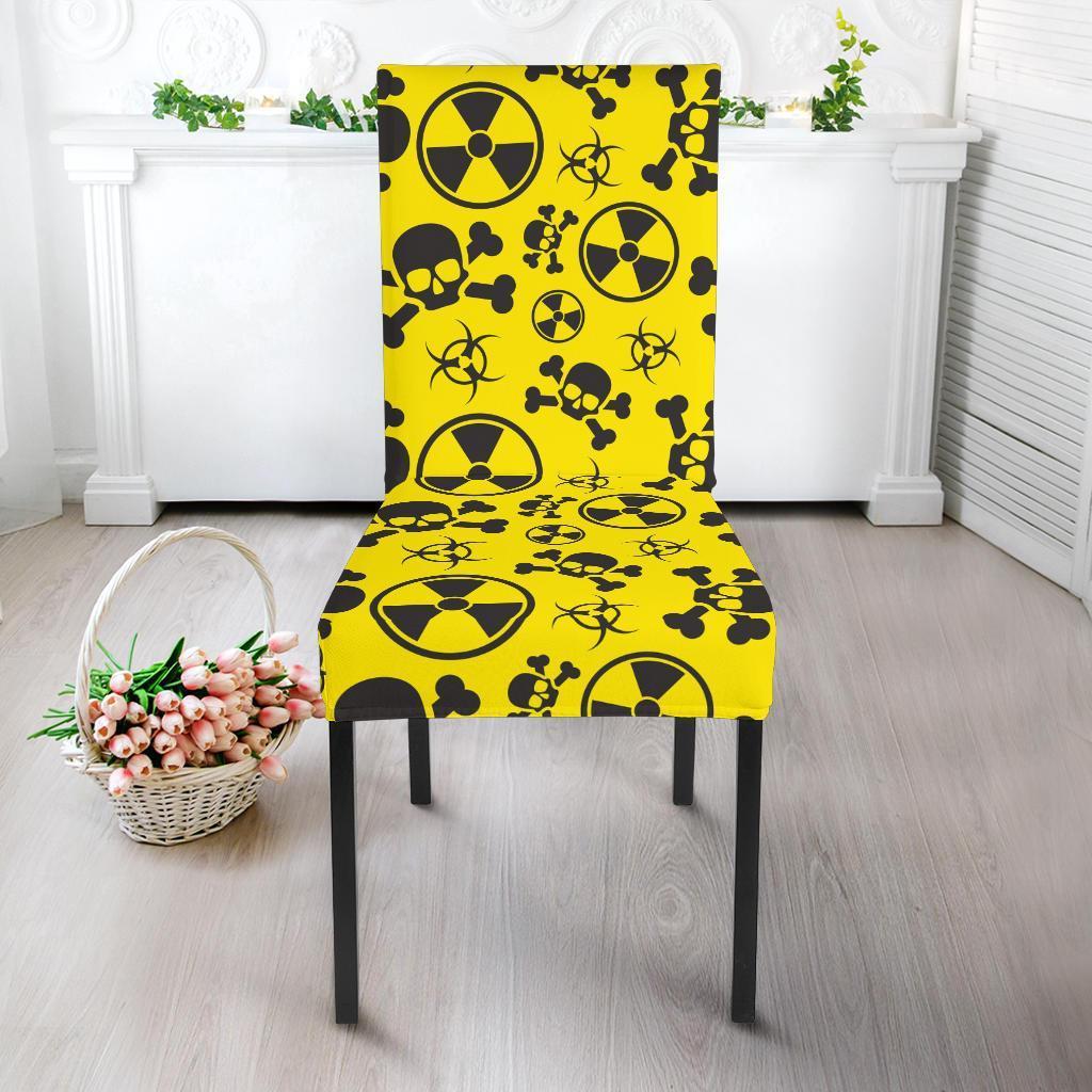 Radiation Print Pattern Chair Cover-grizzshop