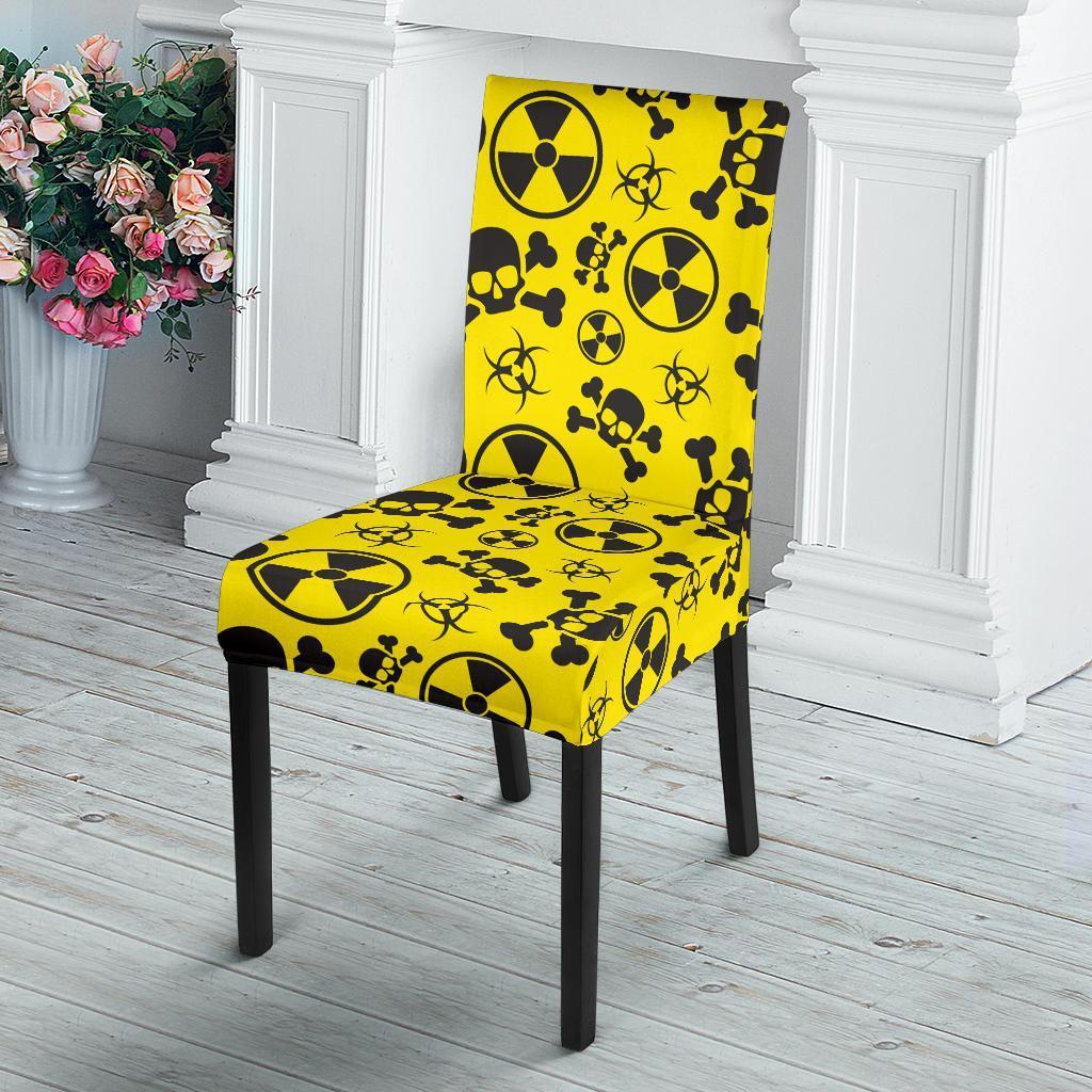 Radiation Print Pattern Chair Cover-grizzshop