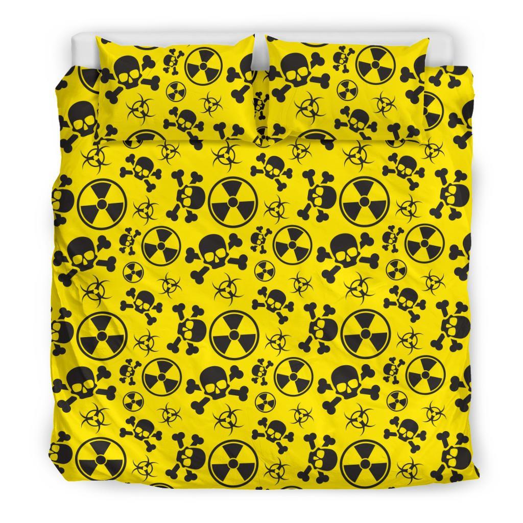 Radiation Print Pattern Duvet Cover Bedding Set-grizzshop