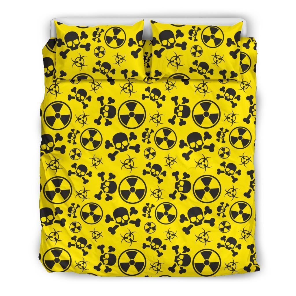 Radiation Print Pattern Duvet Cover Bedding Set-grizzshop