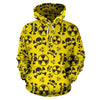 Radiation Print Pattern Men Women Pullover Hoodie-grizzshop