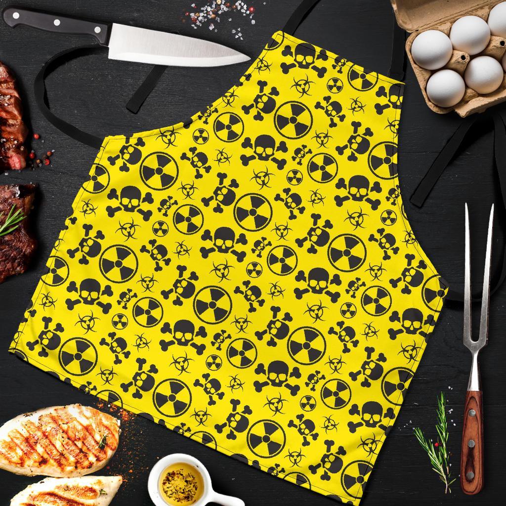 Radiation Print Pattern Men's Apron-grizzshop