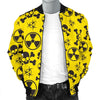 Radiation Print Pattern Men's Bomber Jacket-grizzshop