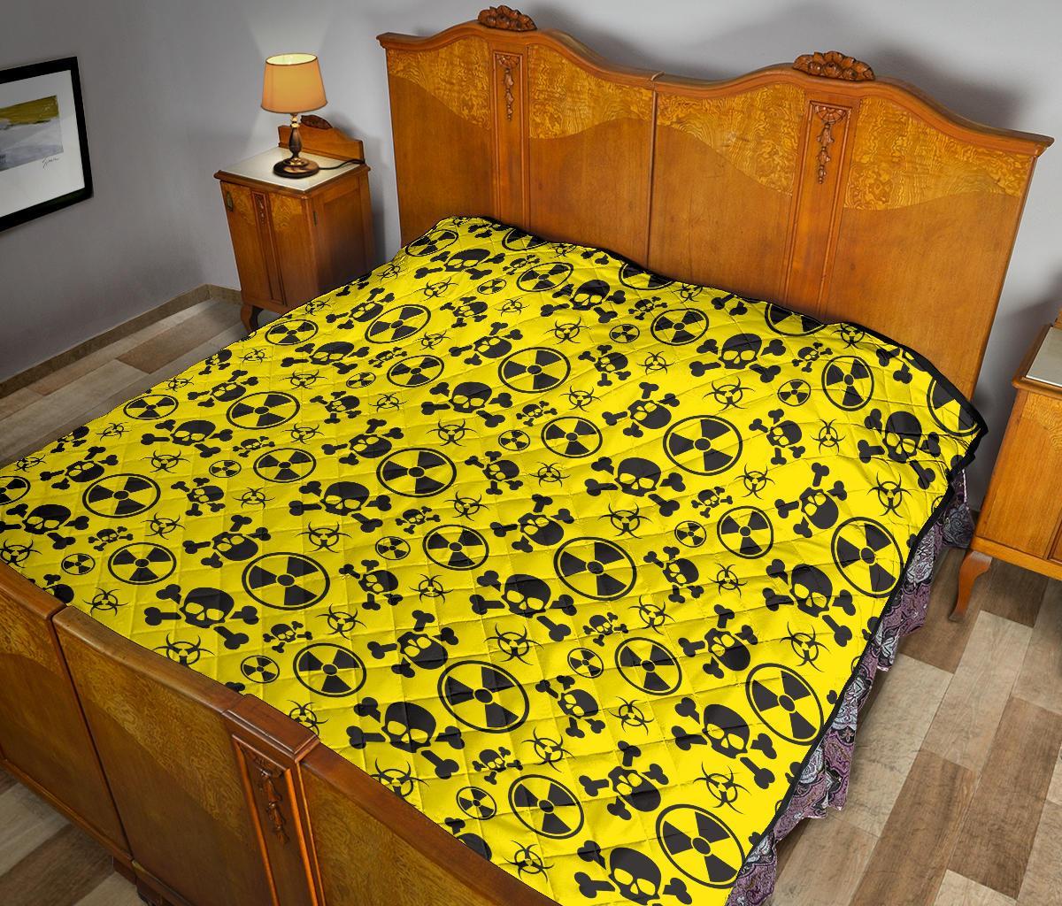 Radiation Print Pattern Quilt-grizzshop