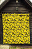 Radiation Print Pattern Quilt-grizzshop