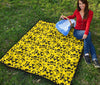 Radiation Print Pattern Quilt-grizzshop