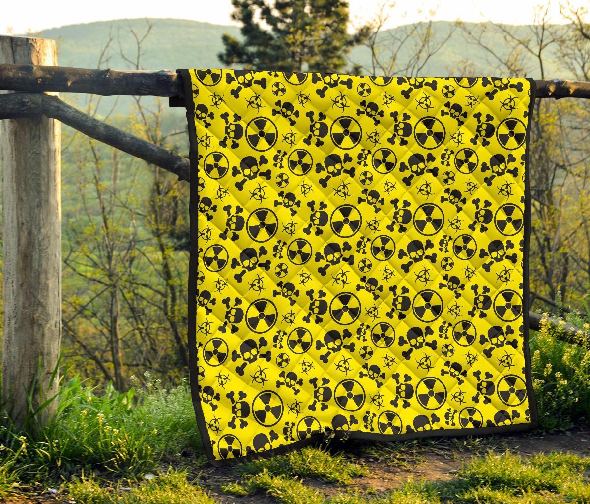 Radiation Print Pattern Quilt-grizzshop