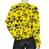 Radiation Print Pattern Women's Sweatshirt-grizzshop