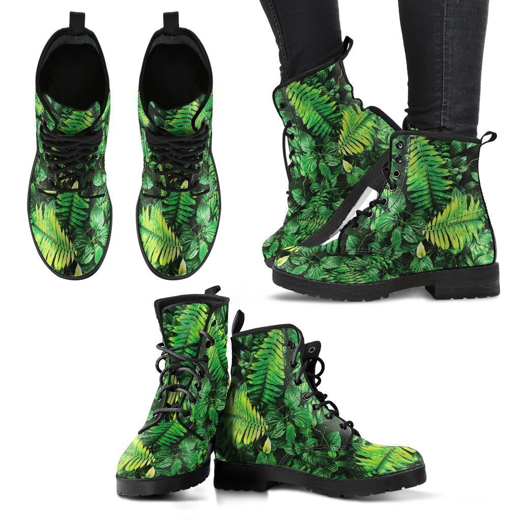 Rain Forest Women's Leather Boots-grizzshop