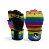 Rainbow Brick Wall LGBT Pride Print MMA Gloves-grizzshop