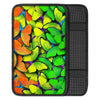 Rainbow Butterfly Print Car Console Cover-grizzshop