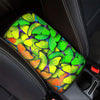 Rainbow Butterfly Print Car Console Cover-grizzshop