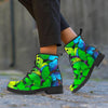 Rainbow Butterfly Print Men's Boots-grizzshop