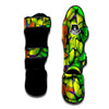 Rainbow Butterfly Print Muay Thai Shin Guard-grizzshop