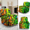 Rainbow Butterfly Print Recliner Cover-grizzshop