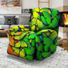 Rainbow Butterfly Print Recliner Cover-grizzshop