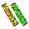 Rainbow Butterfly Print Seat Belt Cover-grizzshop