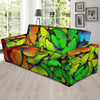 Rainbow Butterfly Print Sofa Cover-grizzshop